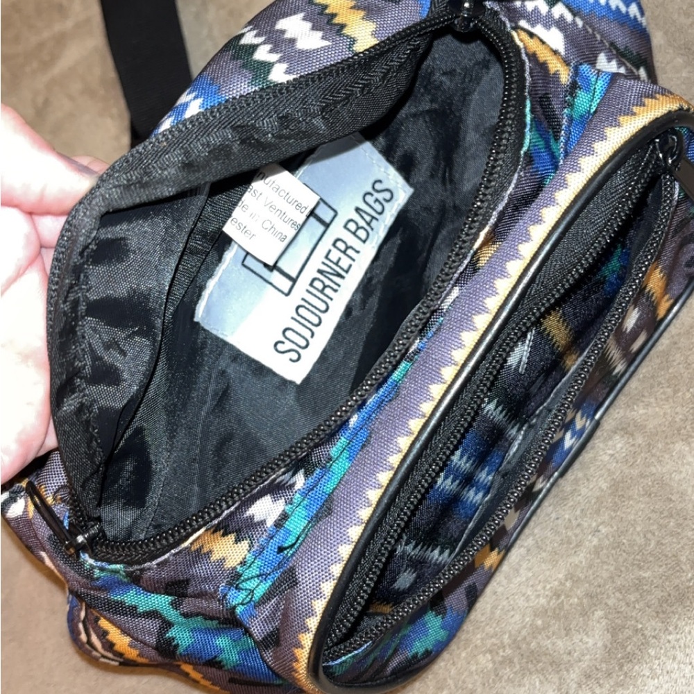 Colorful Patterned Fanny Pack - Picture 2 of 4